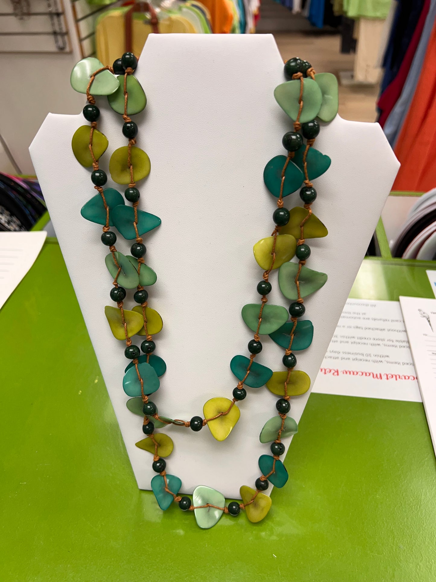 Tagua Sky Necklace