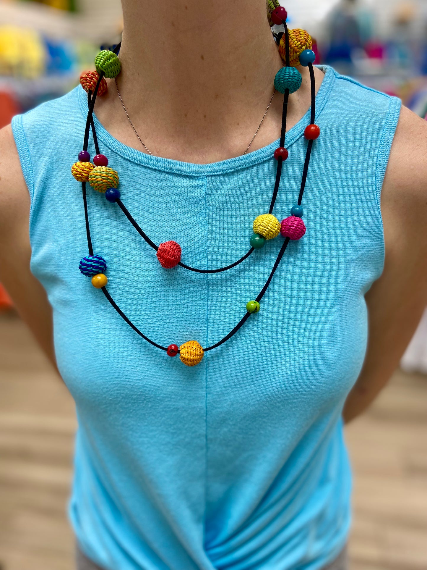 Belart Spheres Long Necklace