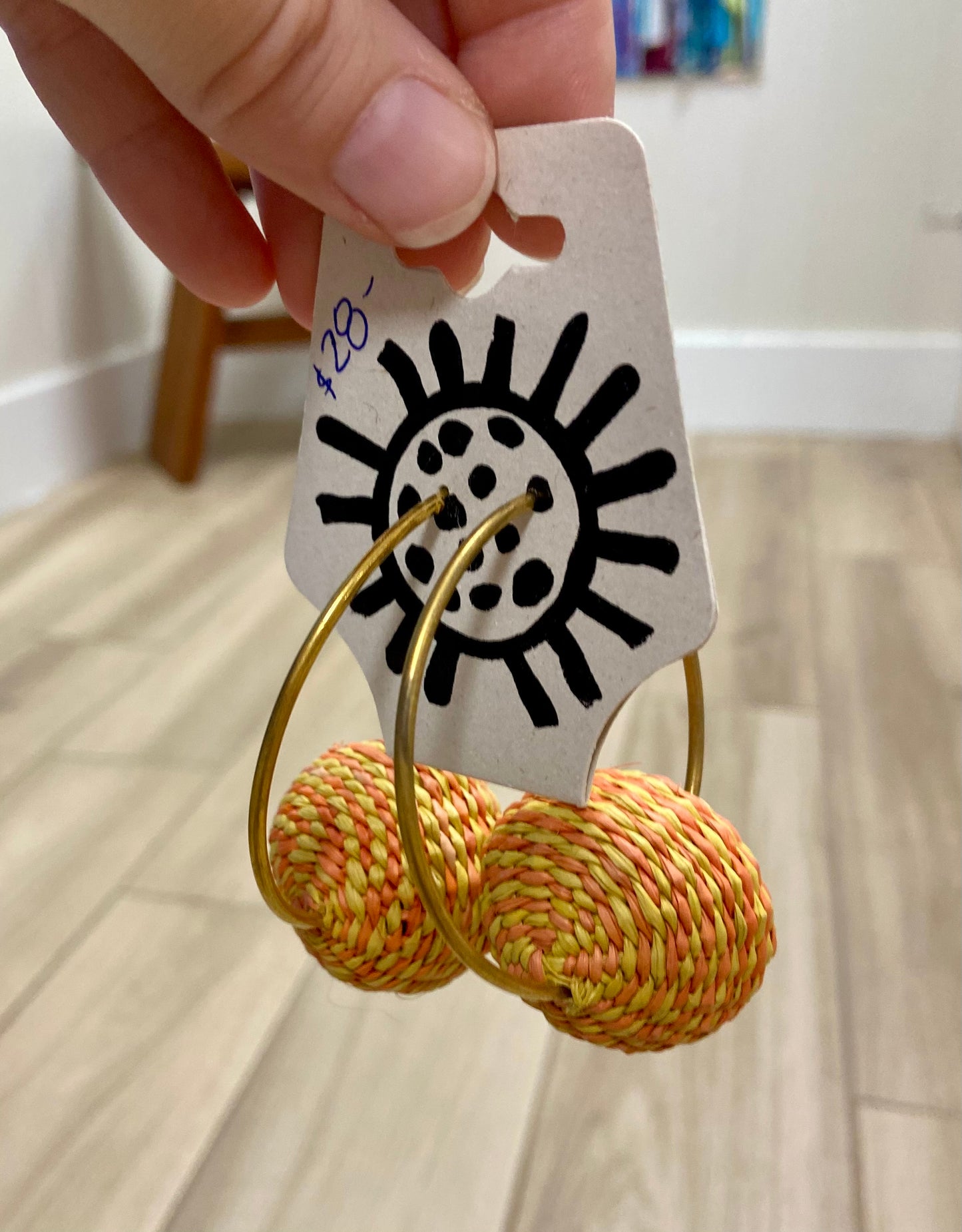 Belart Sphere Hoop Earring