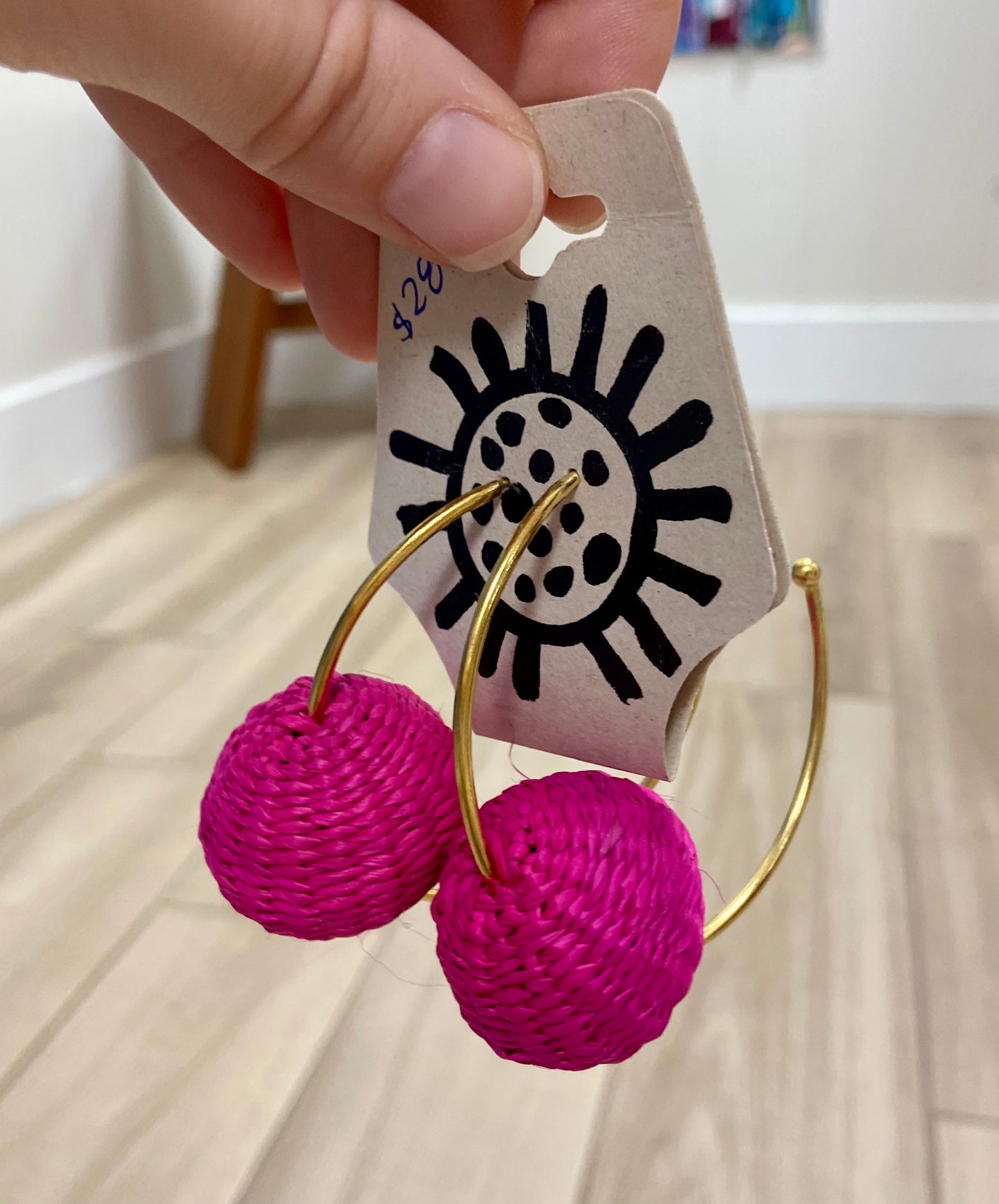 Belart Sphere Hoop Earring