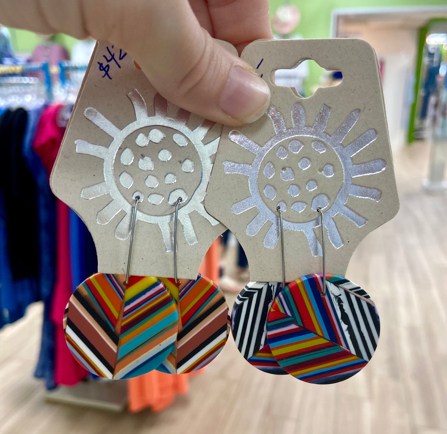 Belart Resin Mosaic Earring