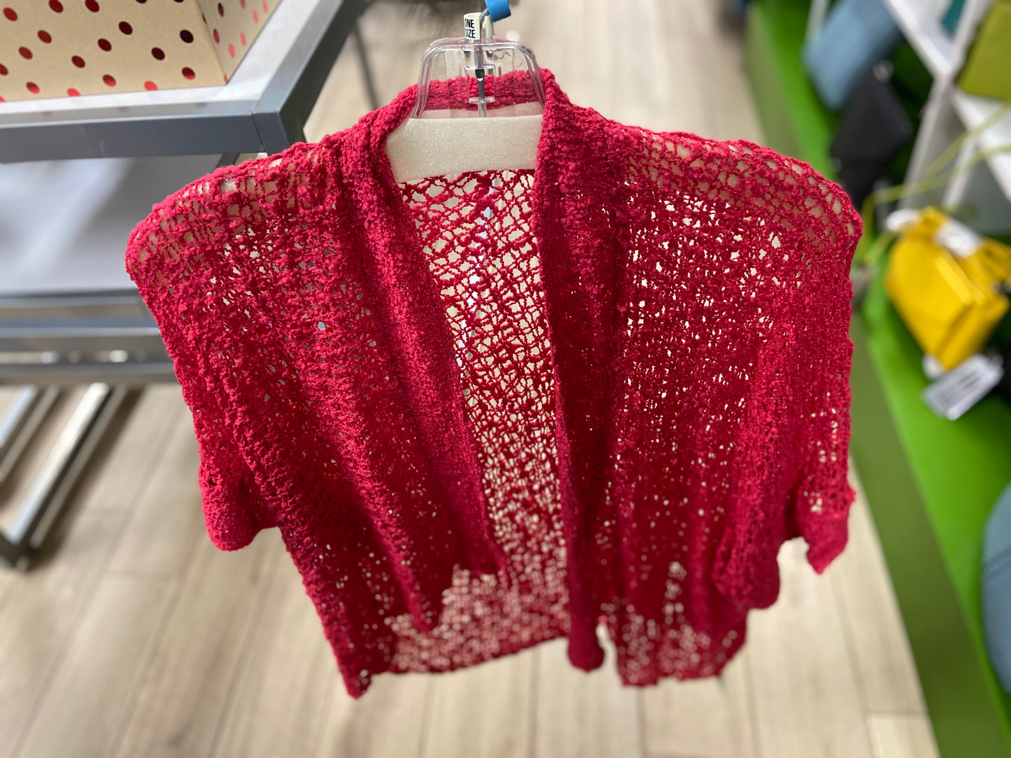 Lost River 2041P One Size Short Sleeve Shrug