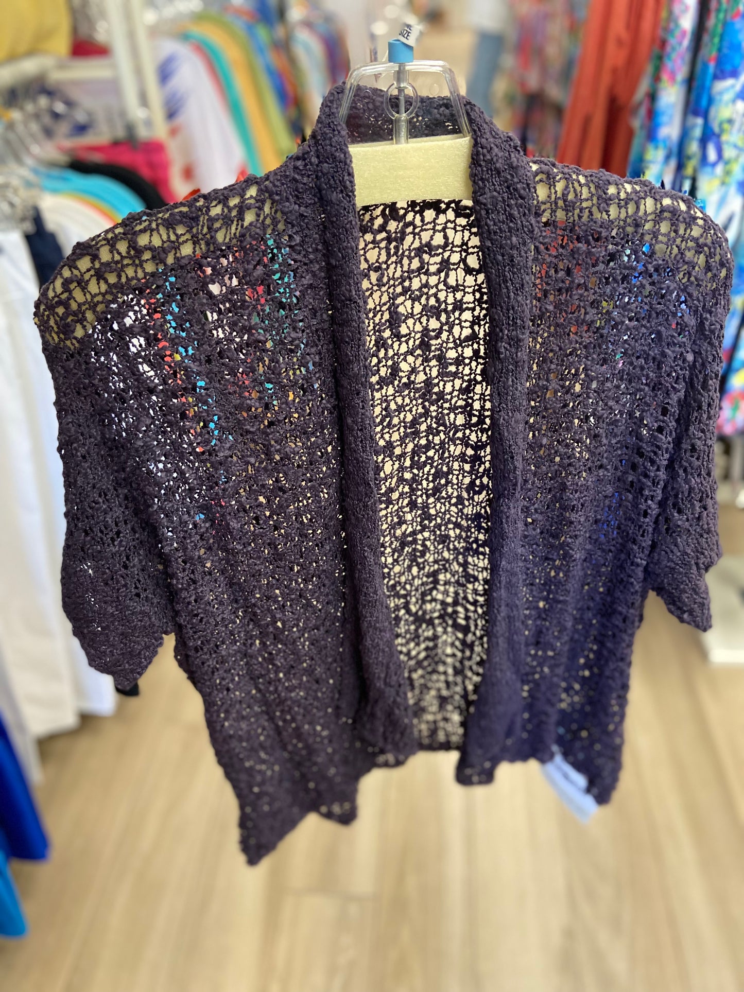 Lost River 2041P One Size Short Sleeve Shrug