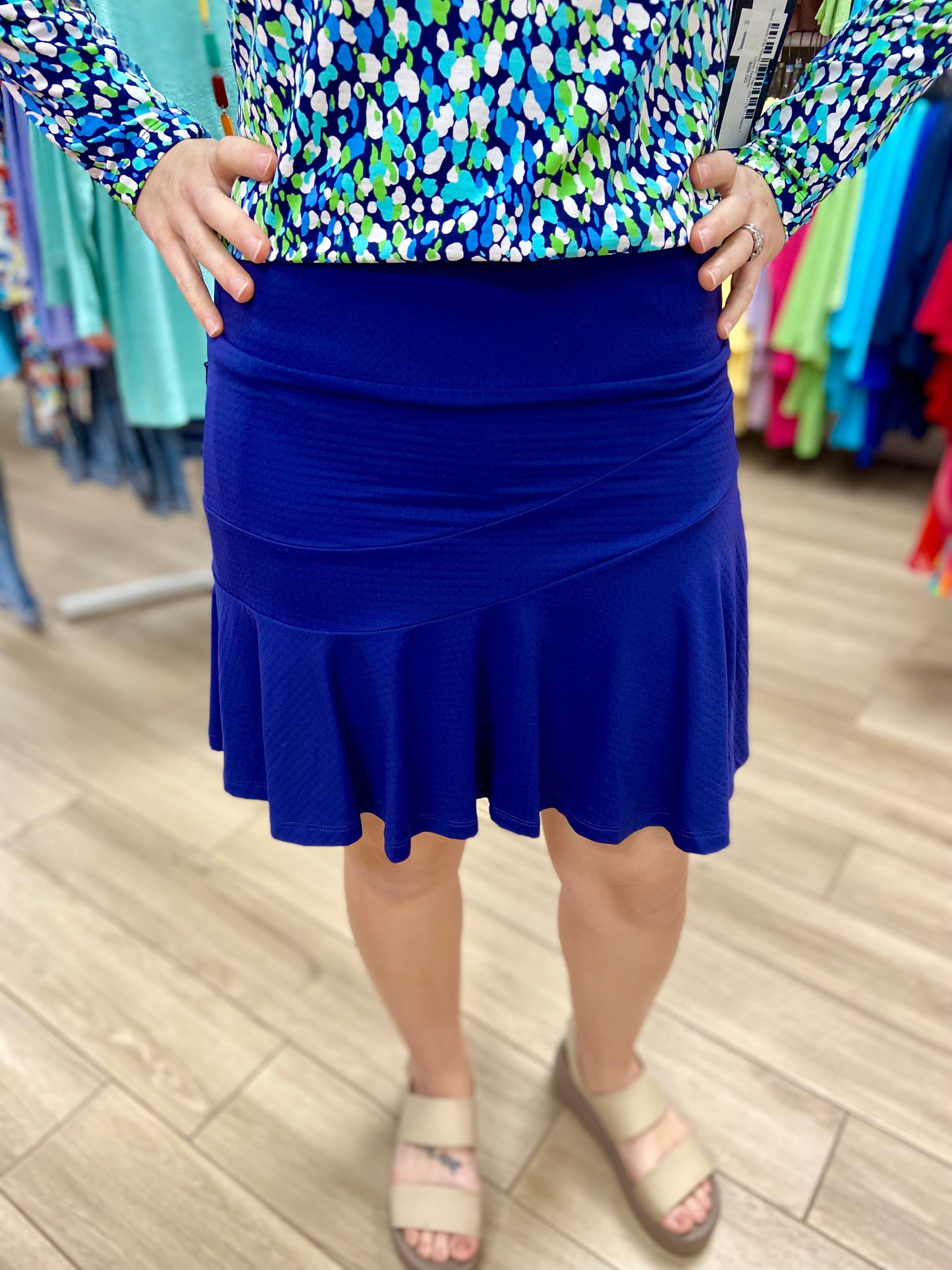 Ibkul 20000 UPF Flounce Skort