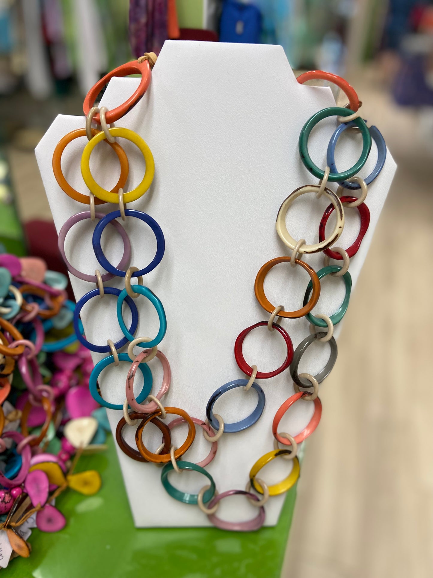 Tagua Ring of Life Necklace