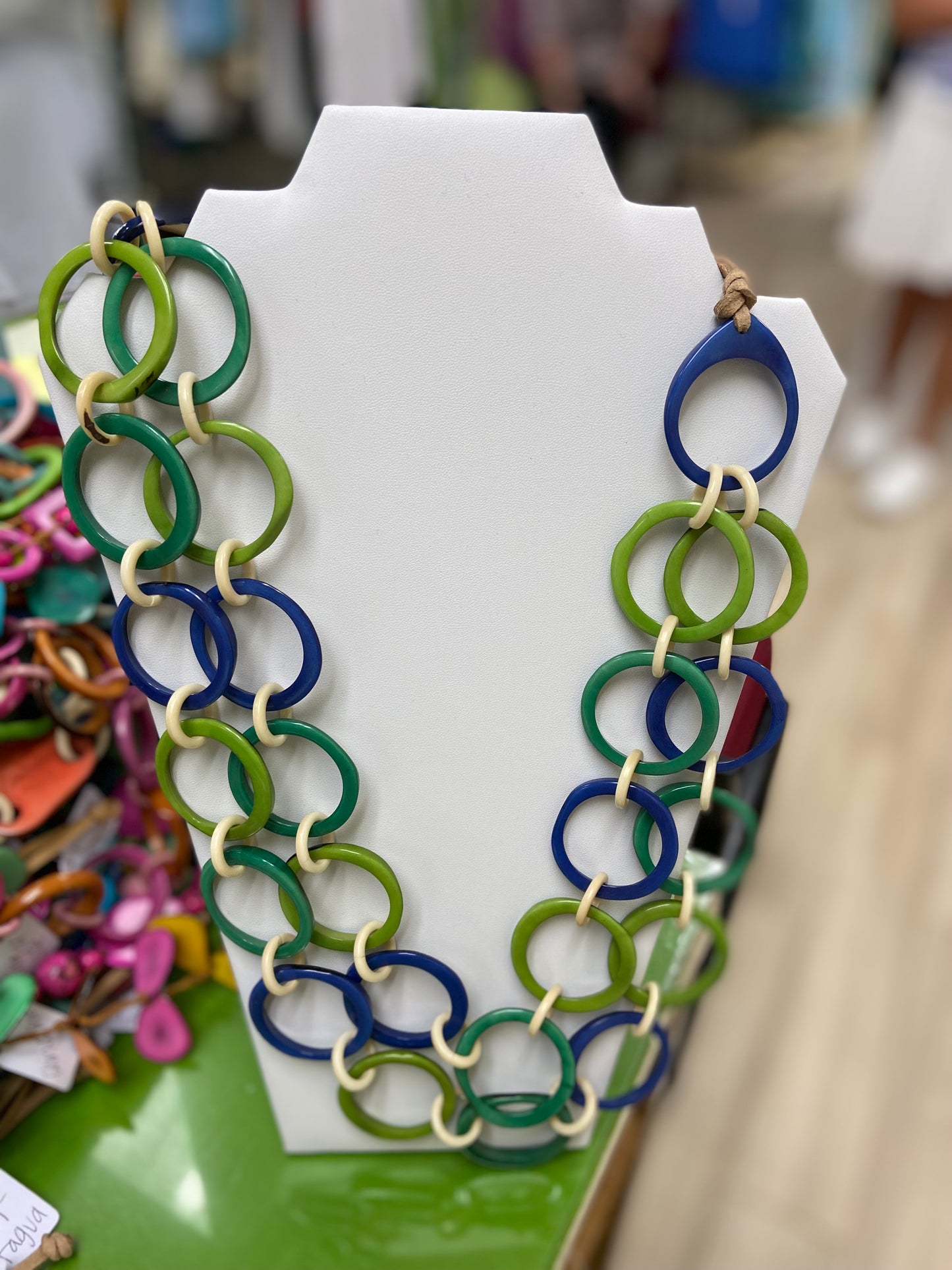 Tagua Ring of Life Necklace