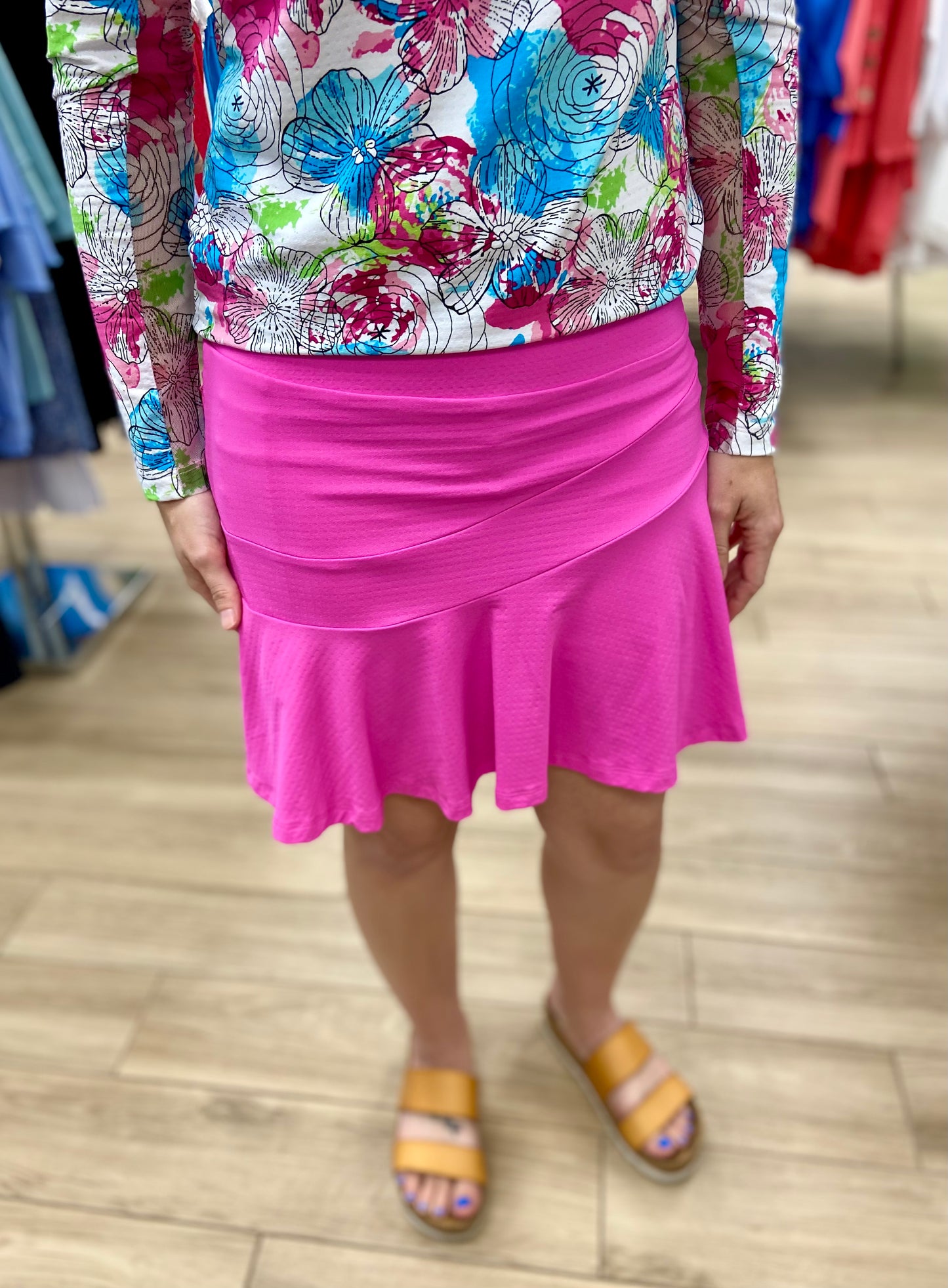 Ibkul 20000 UPF Flounce Skort