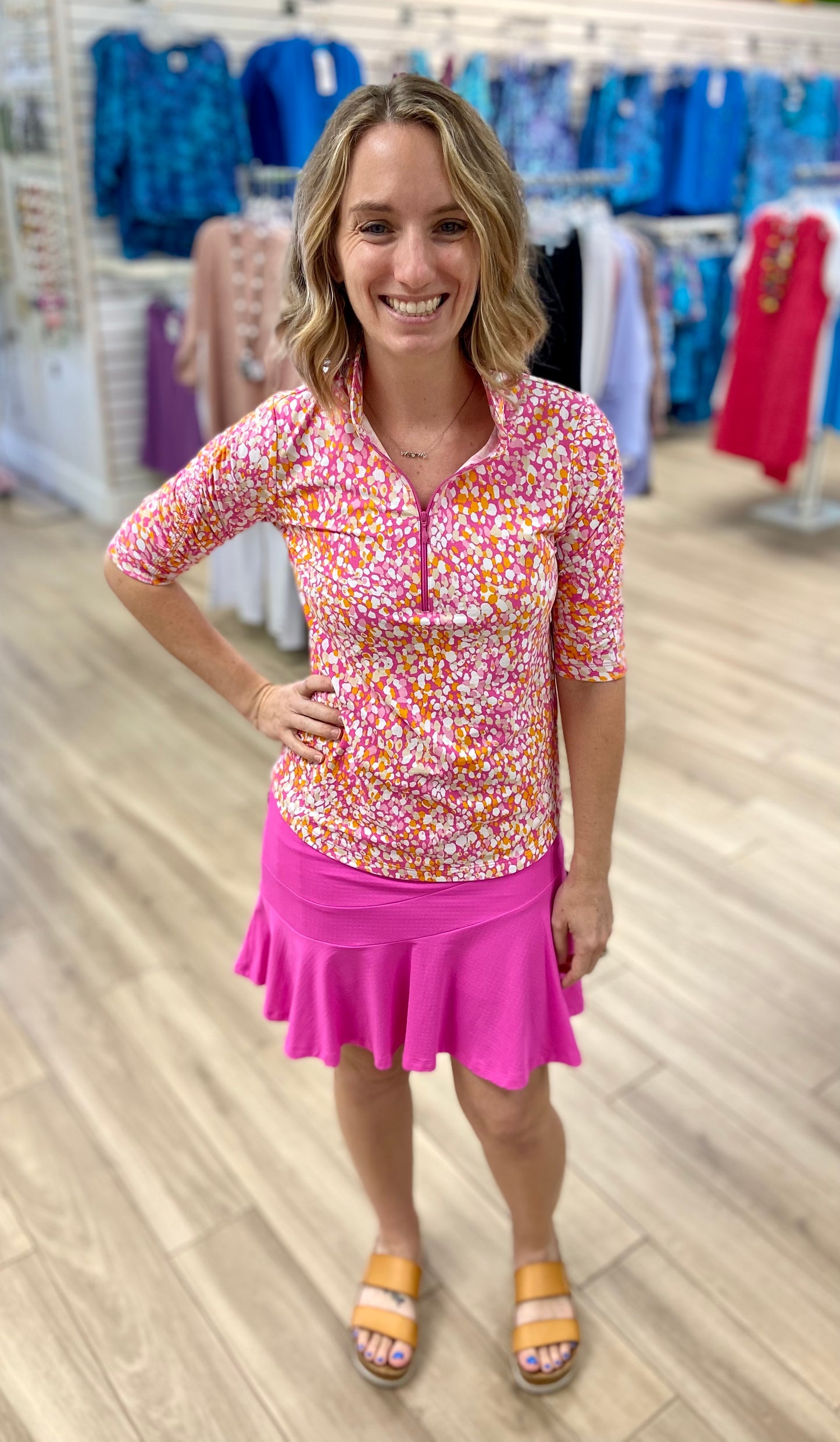 Ibkul 20000 UPF Flounce Skort
