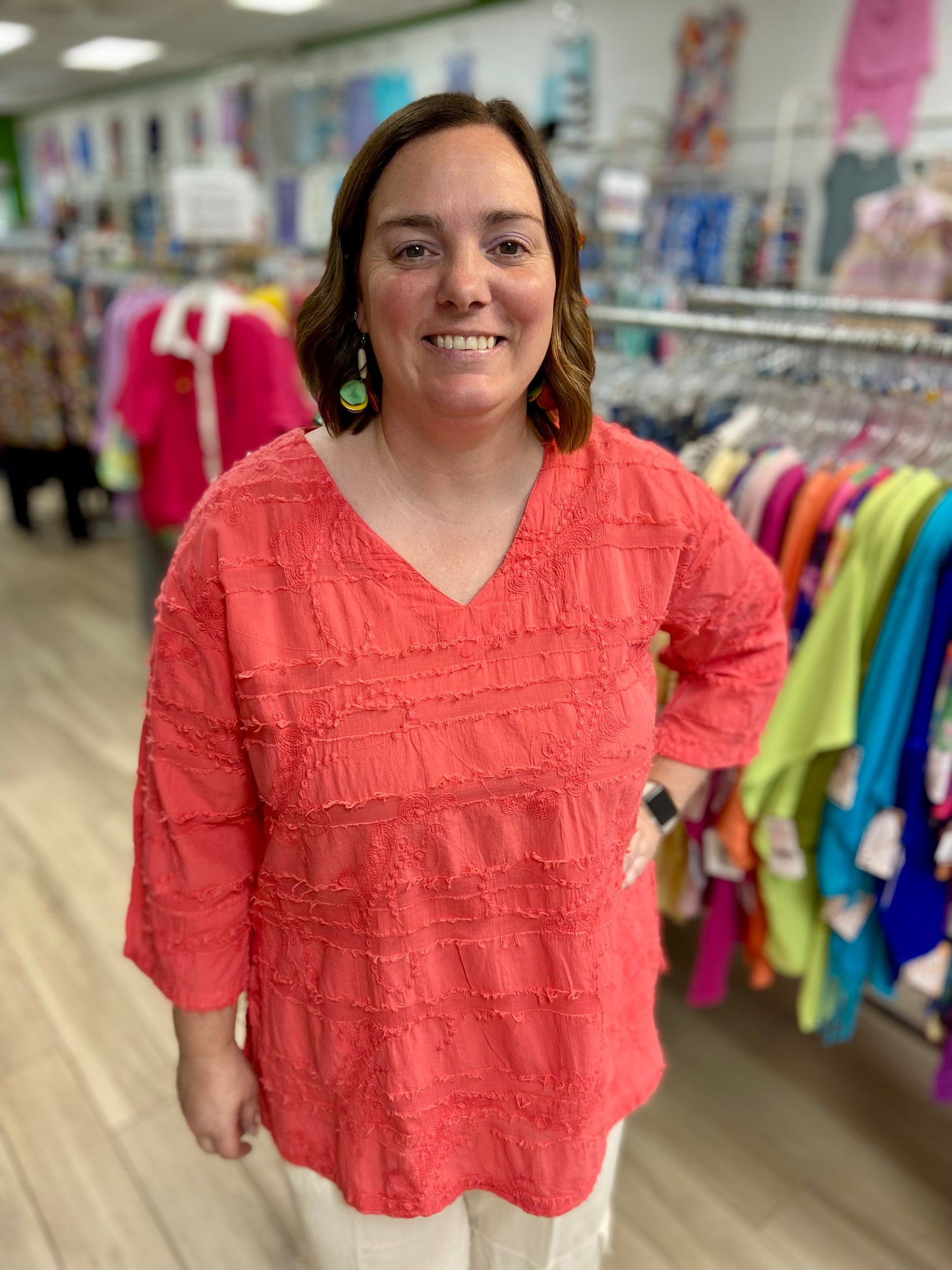 Cottonseed 390EM Tunic Top