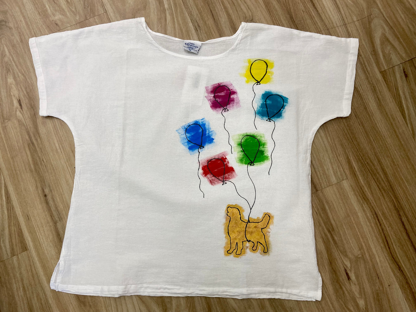 MoMo 68 Gauze Painted Top