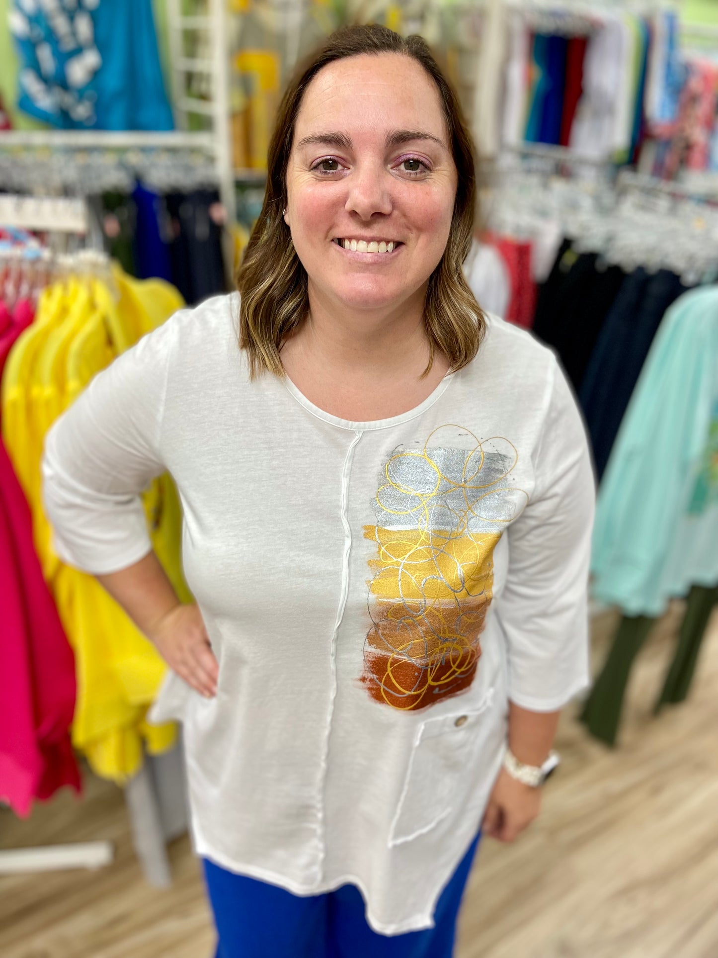 MoMo Painted SC116A Pocket Top