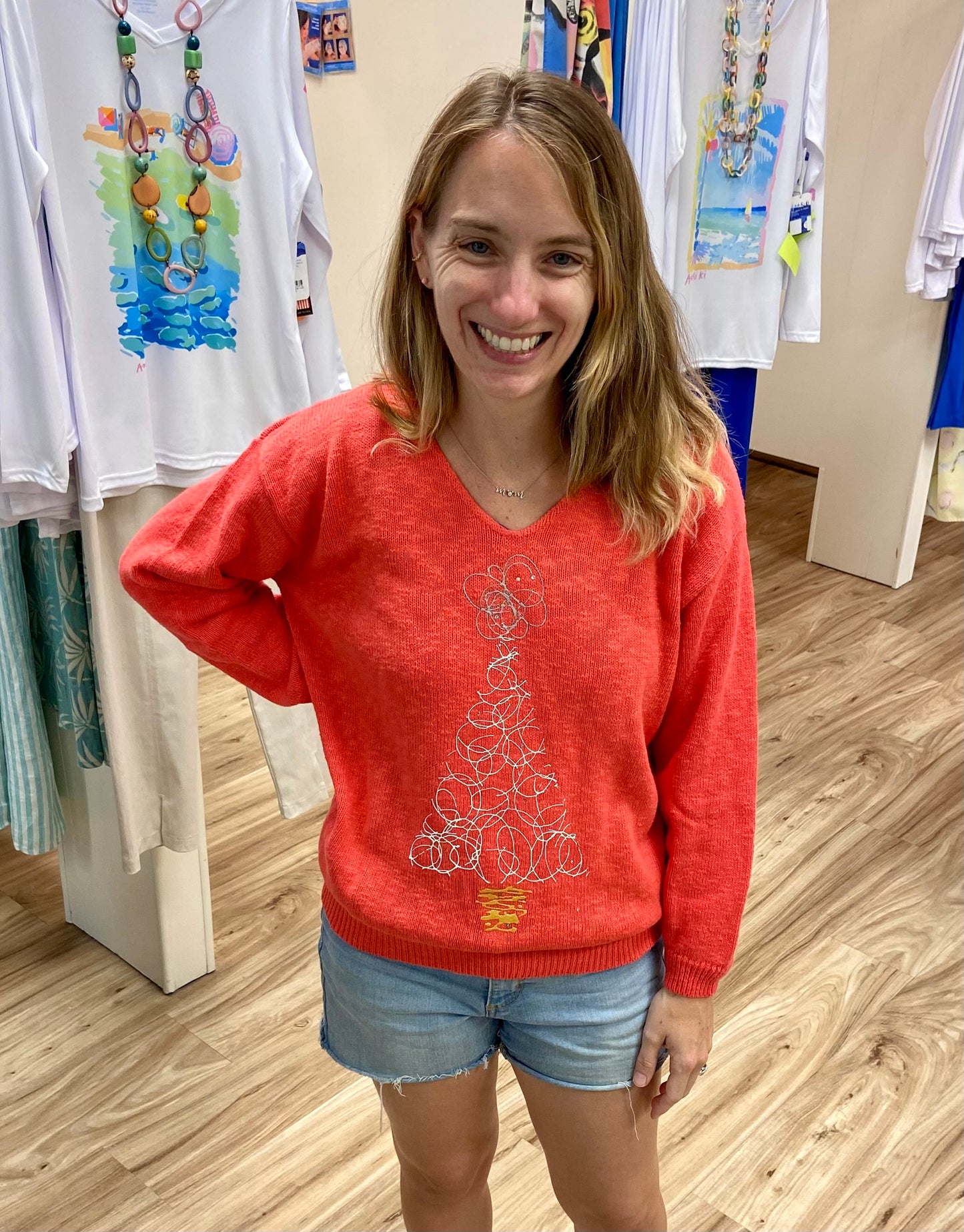 MoMo Sweater - Scribble Tree