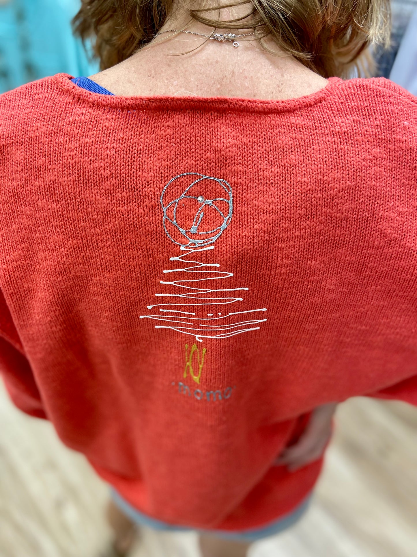 MoMo Sweater - Scribble Tree