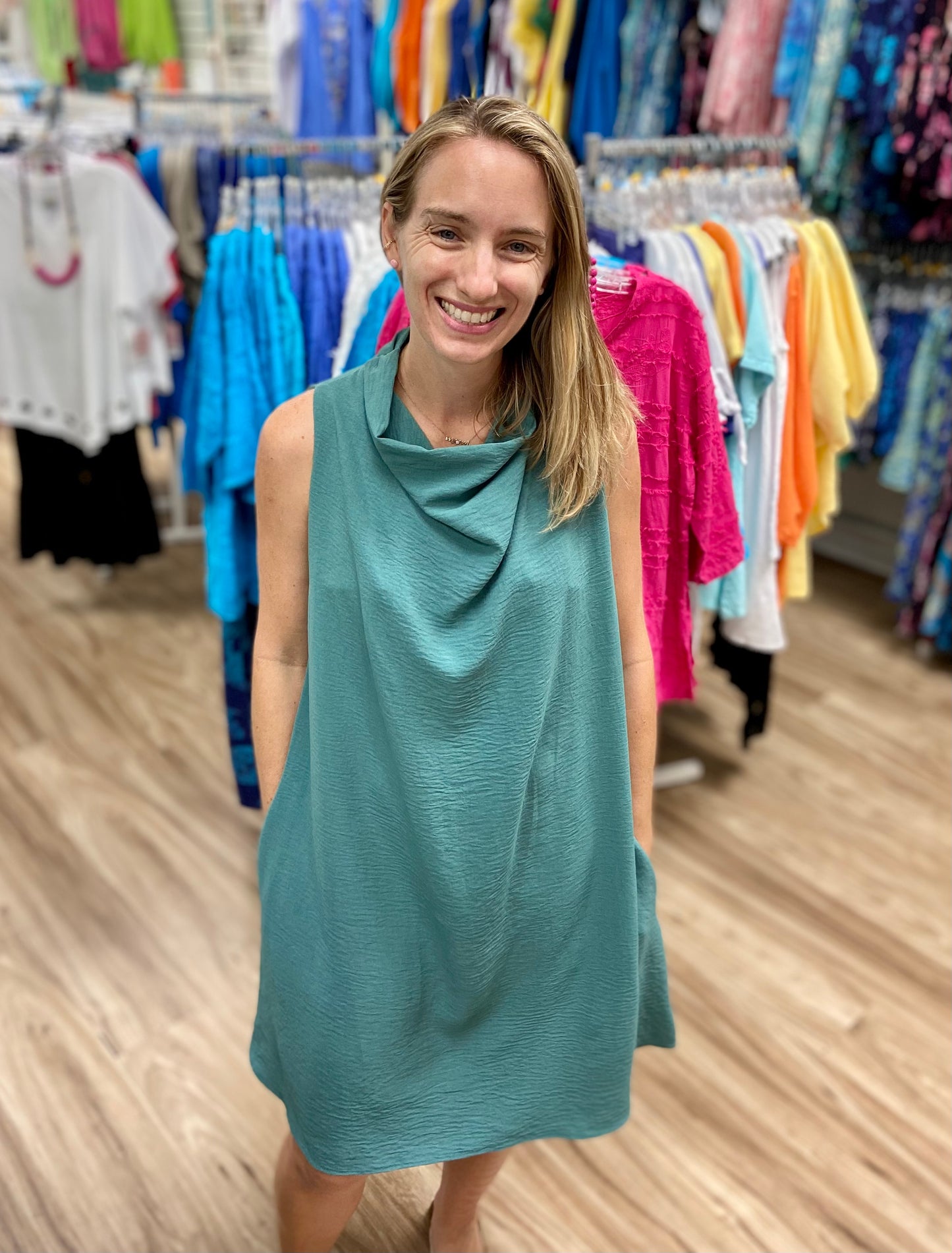Pixi & Ivy Cowl Dress