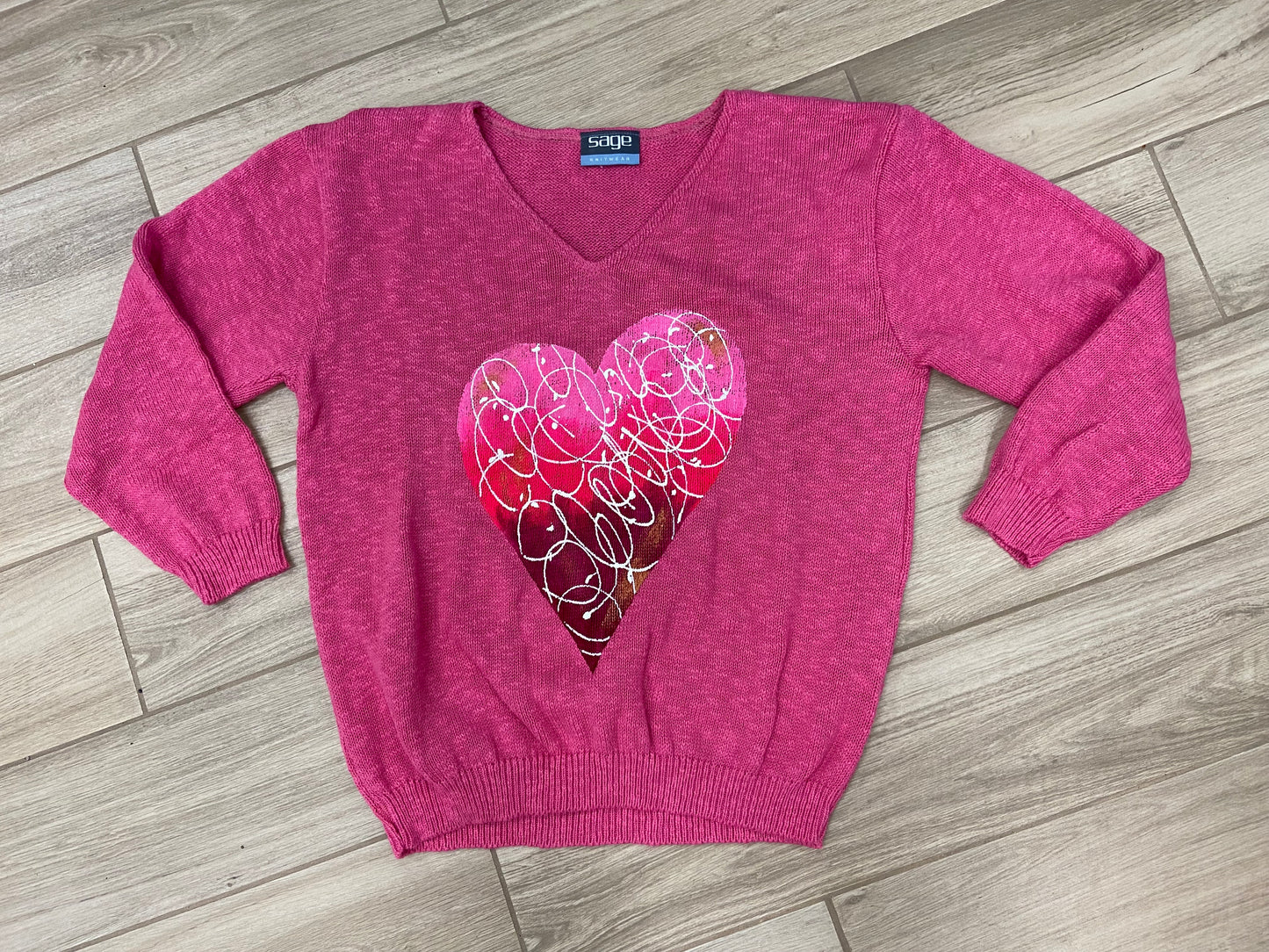 MoMo Sweater - Art Heart