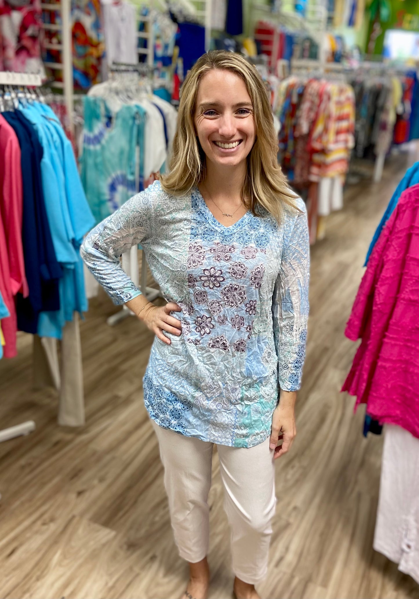 Jess & Jane RC3 Crinkle Top
