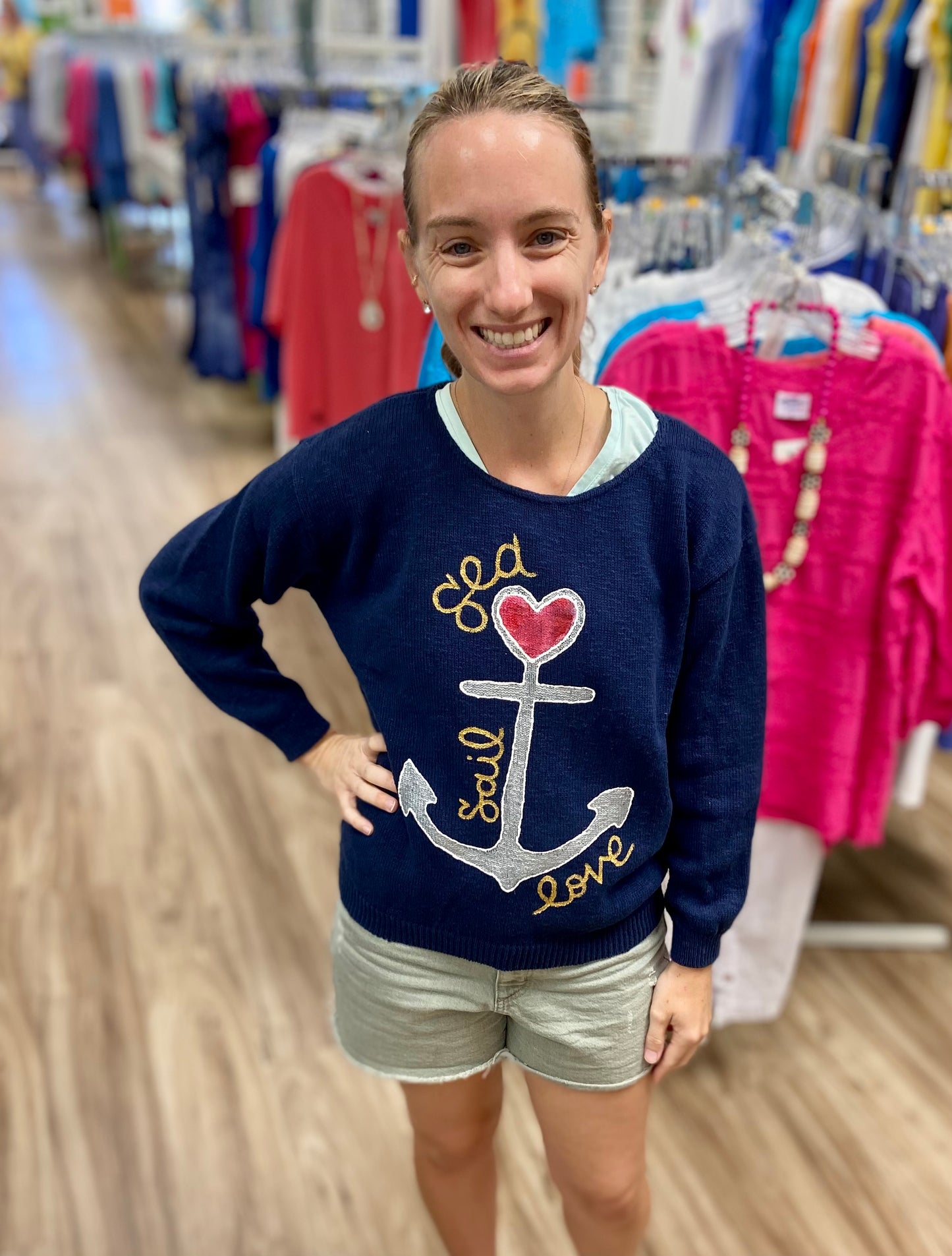 MoMo Sweater - Anchor