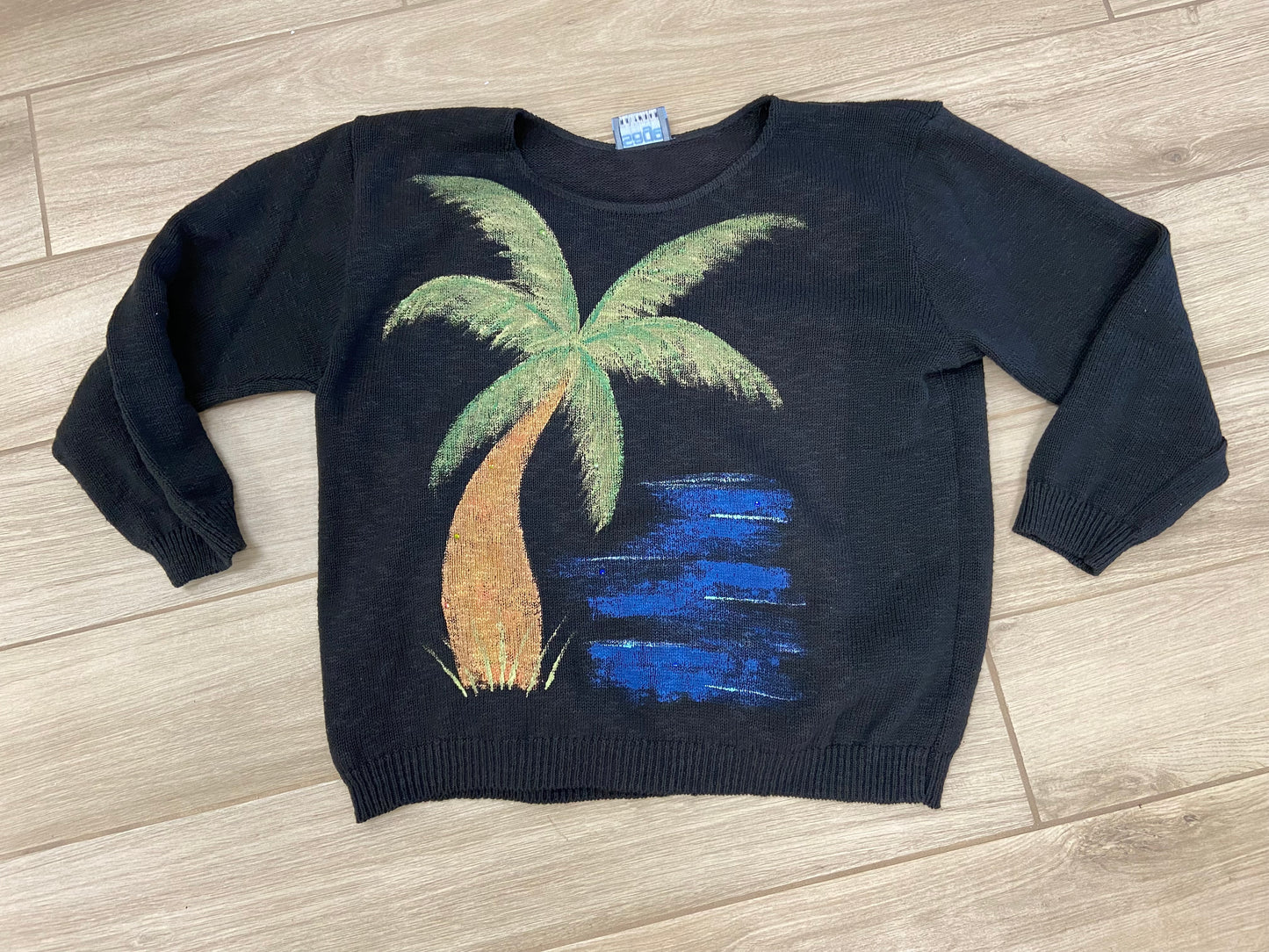 MoMo Sweater - Metallic Palm