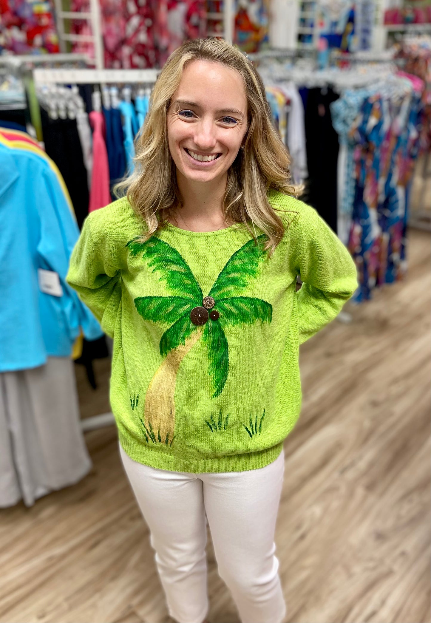 MoMo Sweater - CoCo Palm