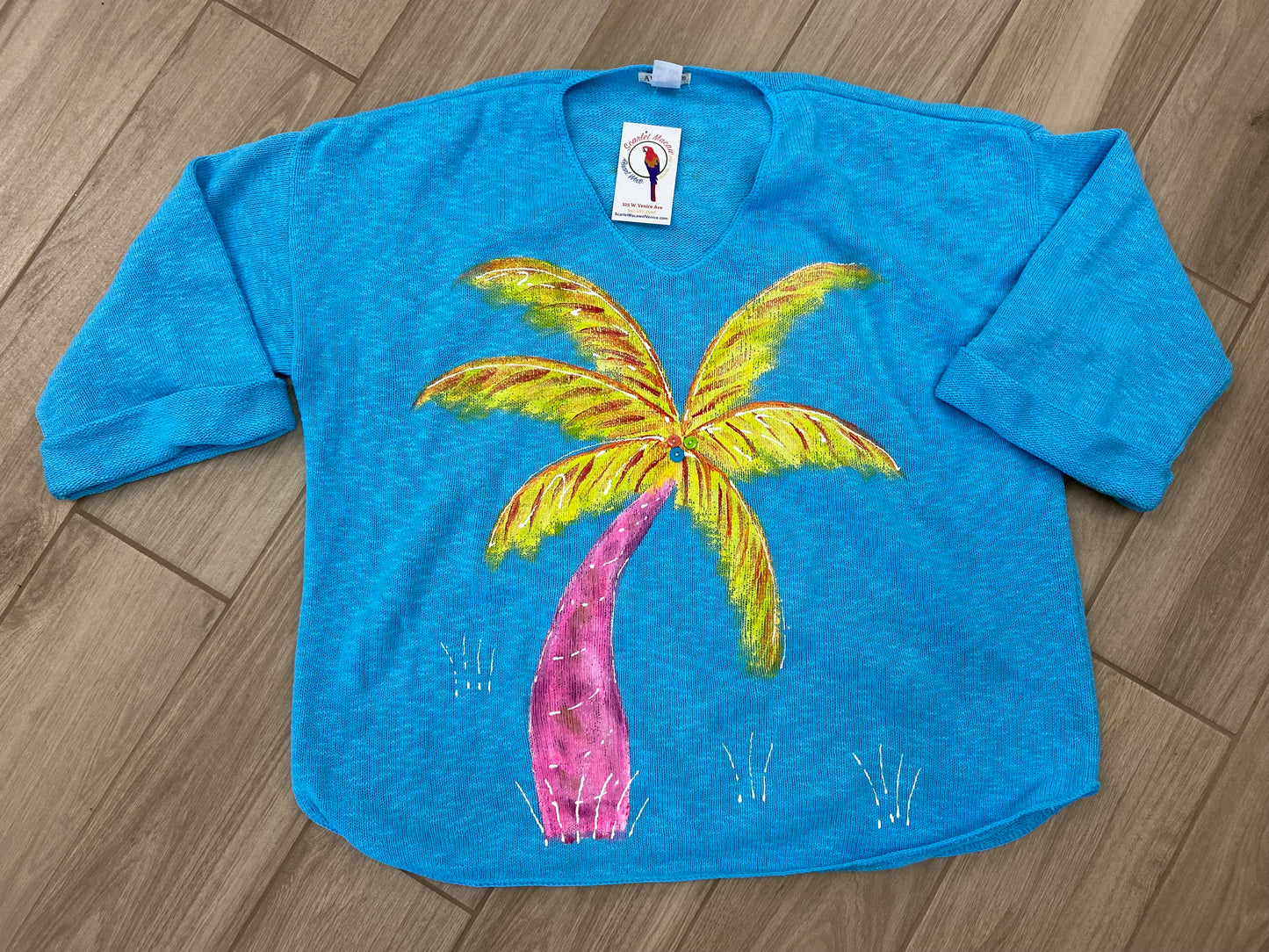 MoMo Sweater - Pop Palm