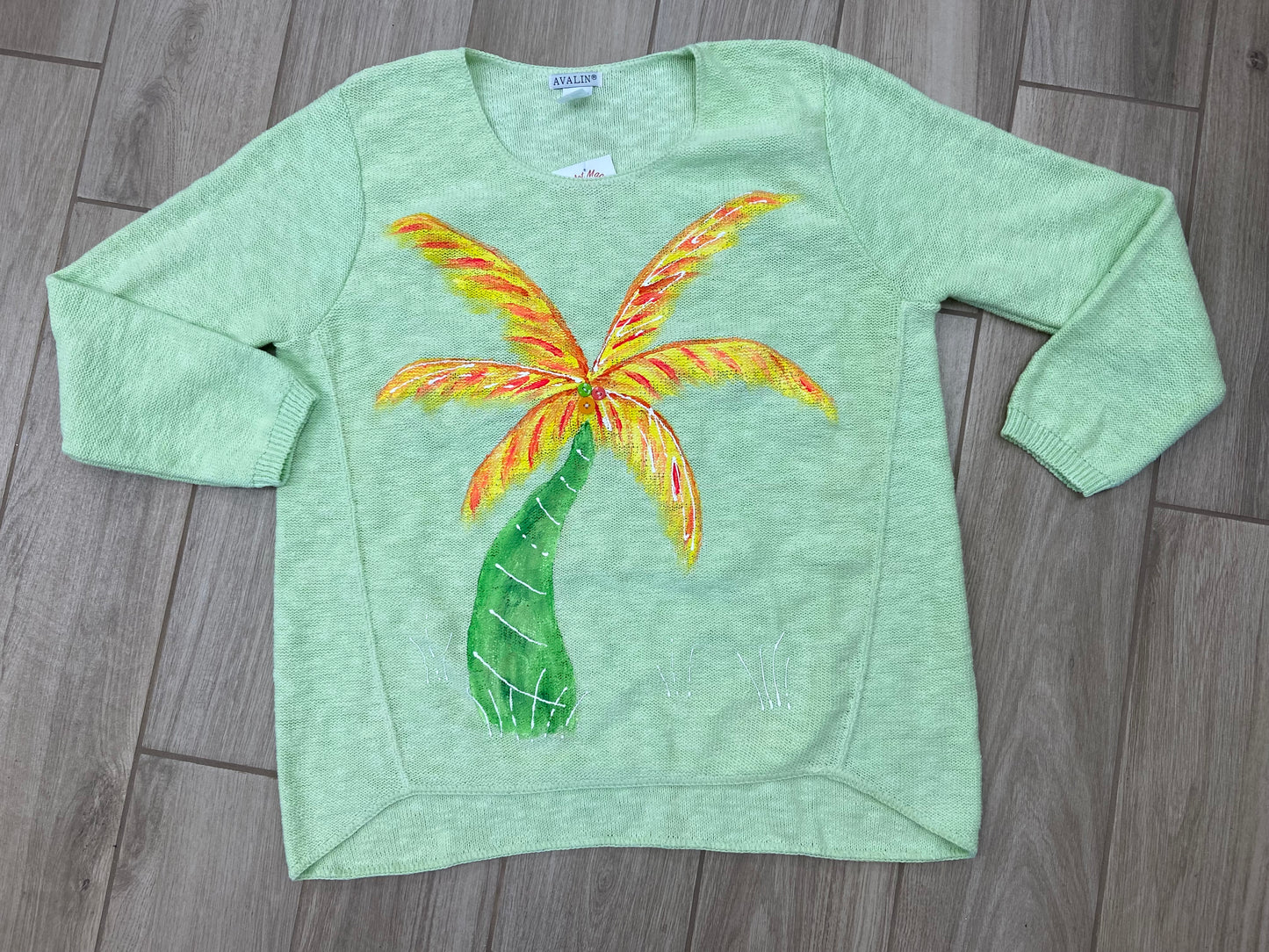 MoMo Sweater - Pop Palm