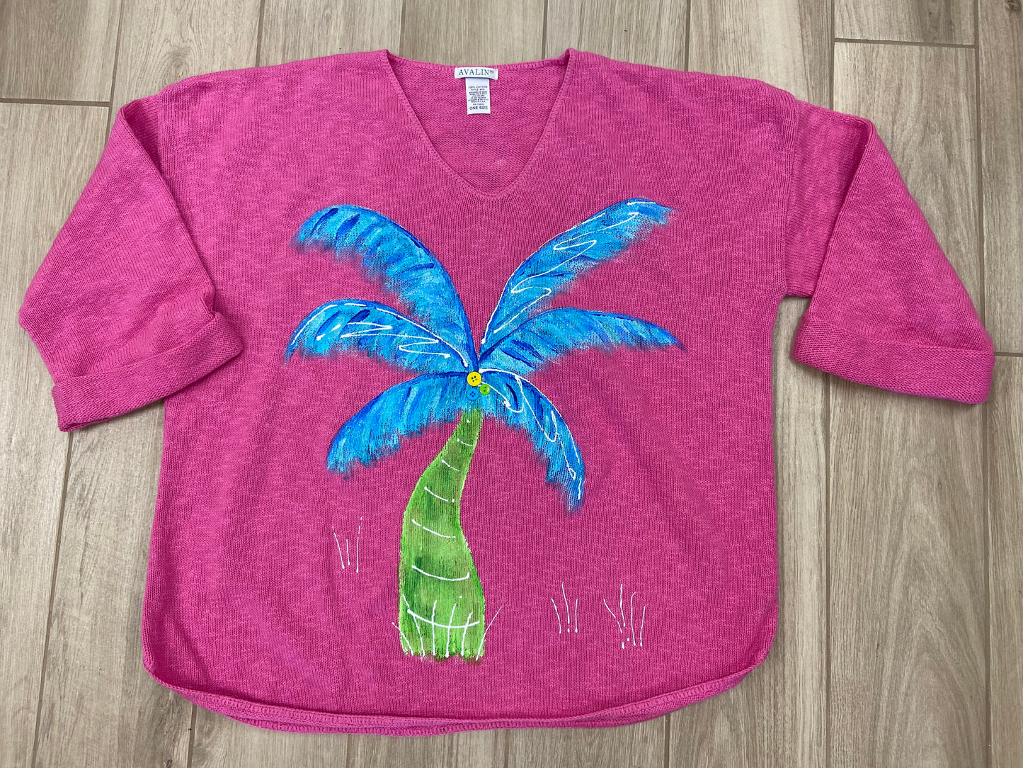 MoMo Sweater - Pop Palm