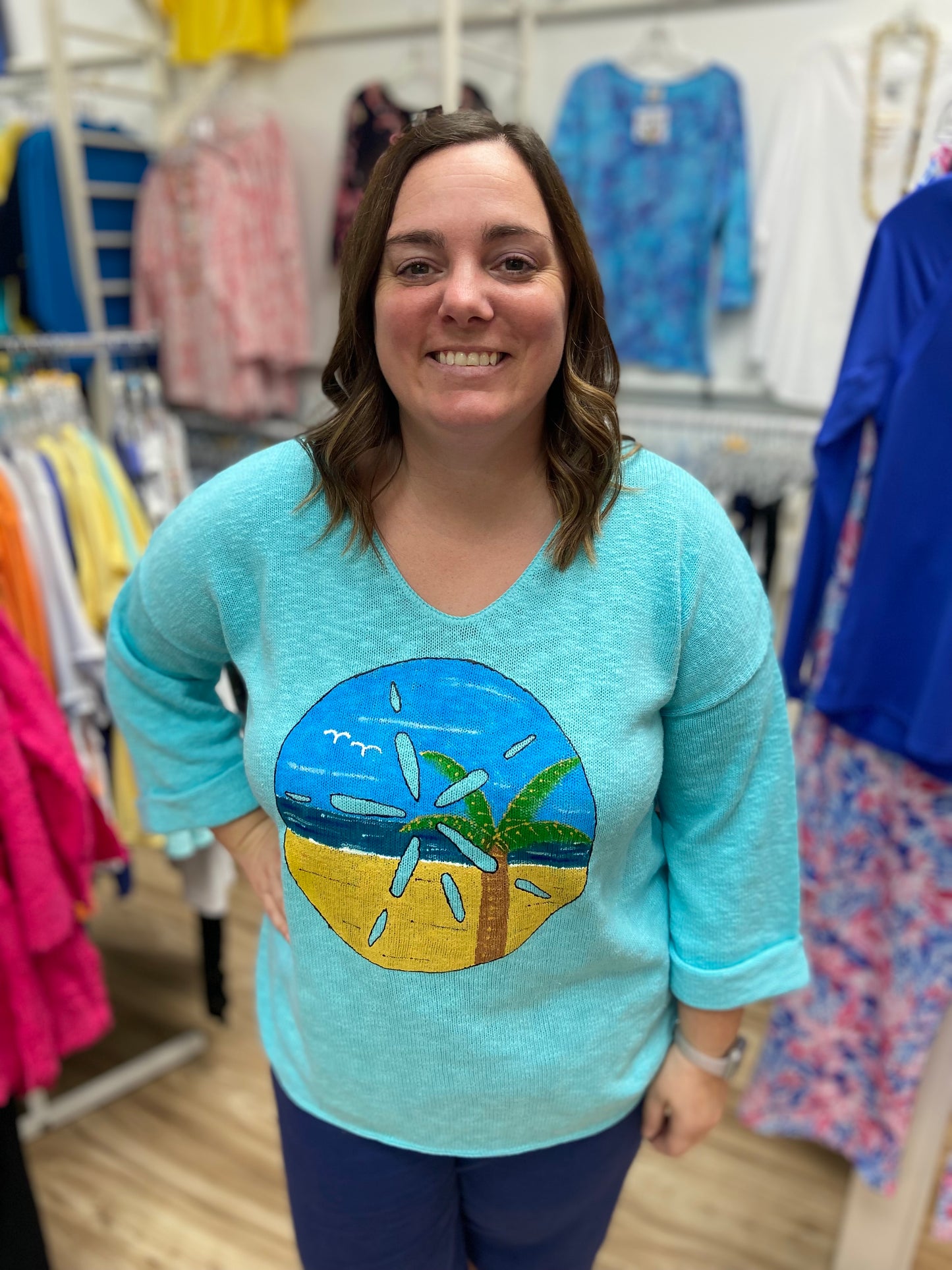 MoMo Sweater - Sand Dollar