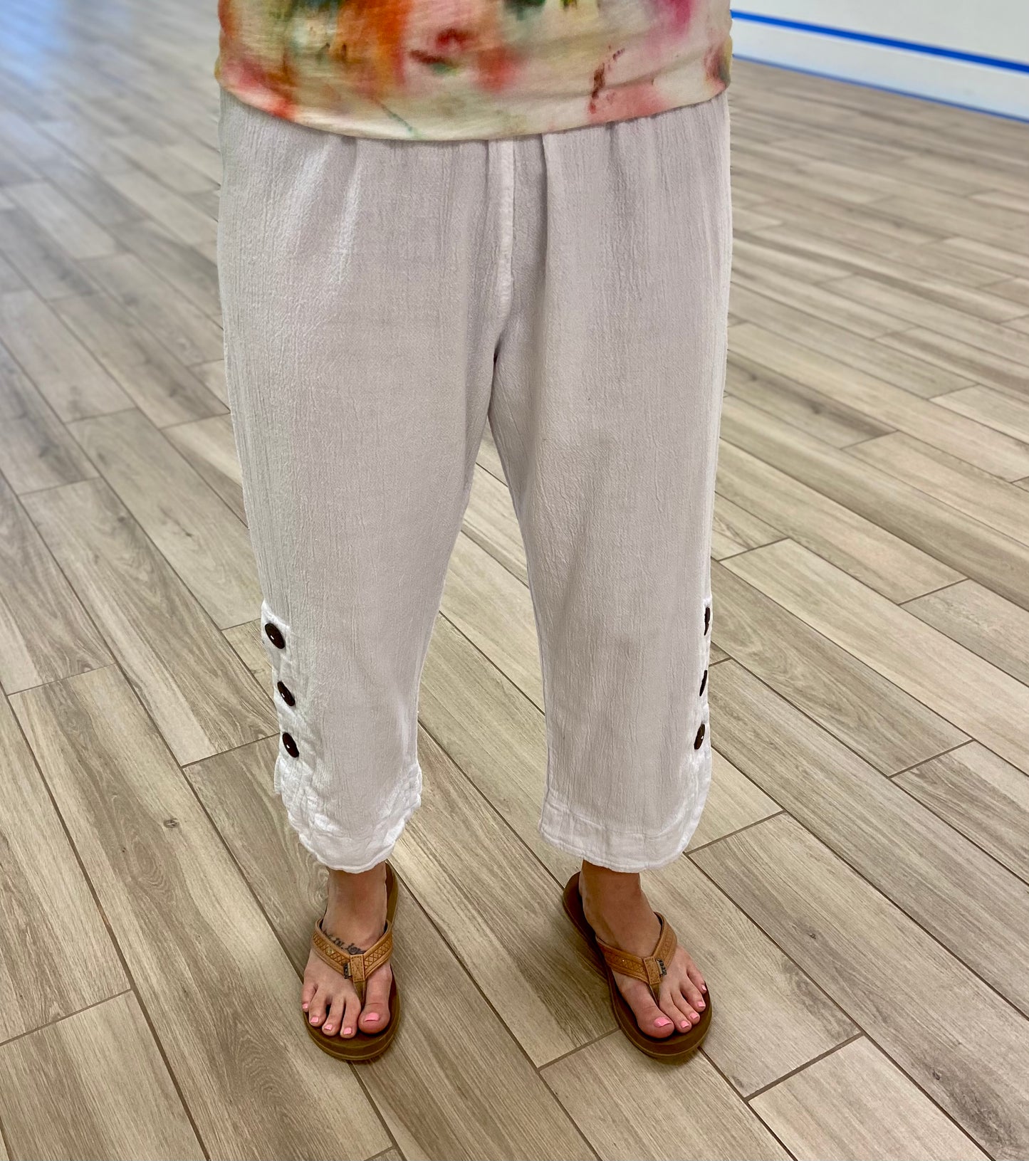 Dunes Buho Button Capri
