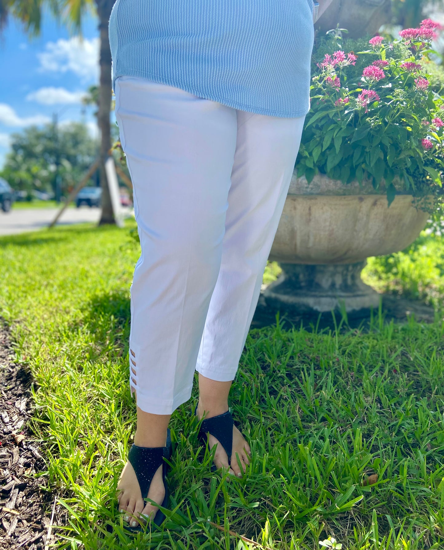 Slimsation M9038P Crop Capri