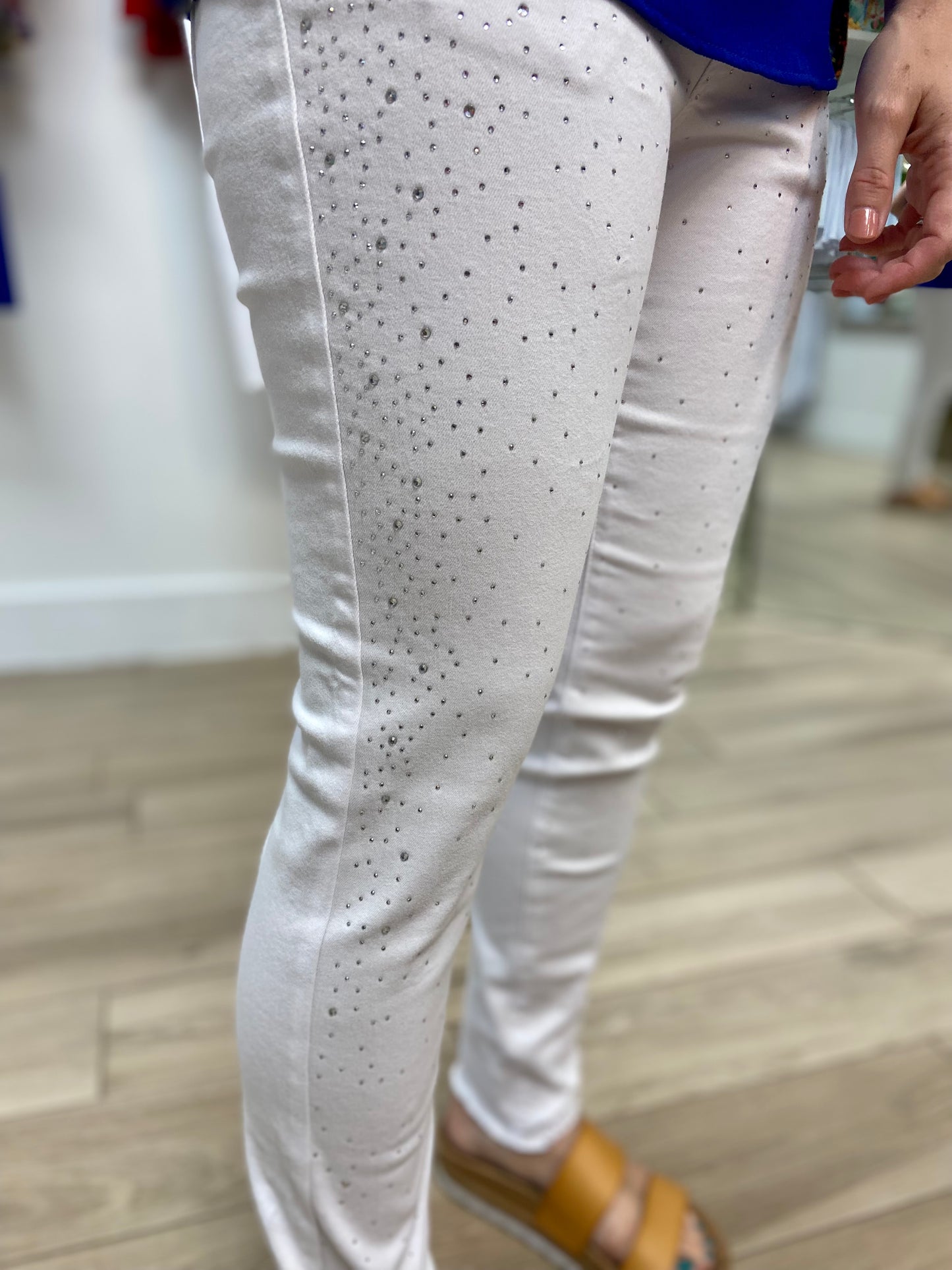 Euro P55 Sparkle Front Jeans