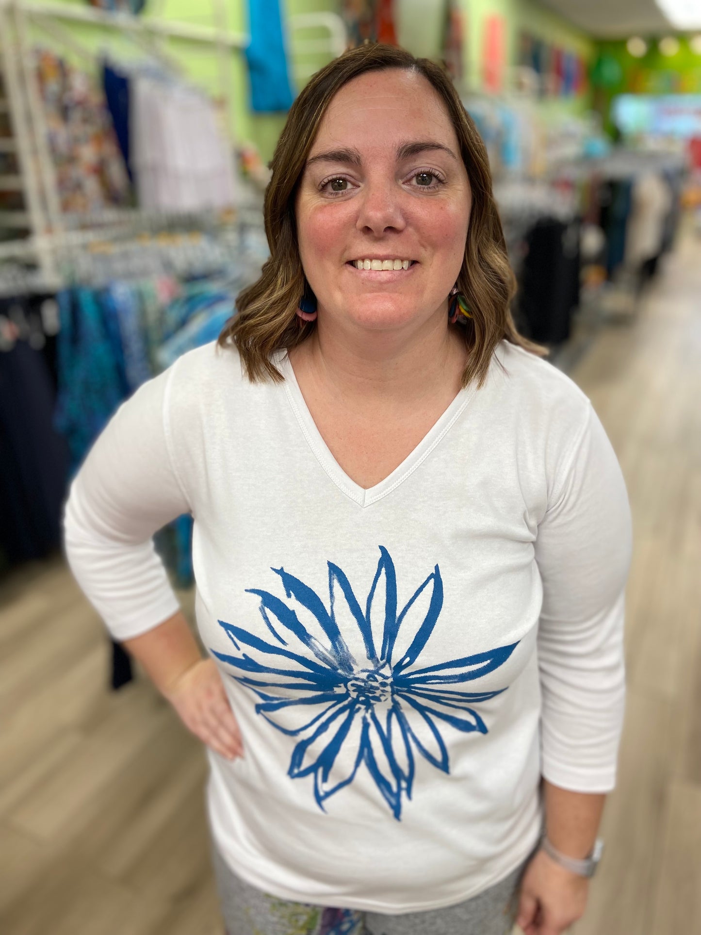 Victoria Solo Daisy Top