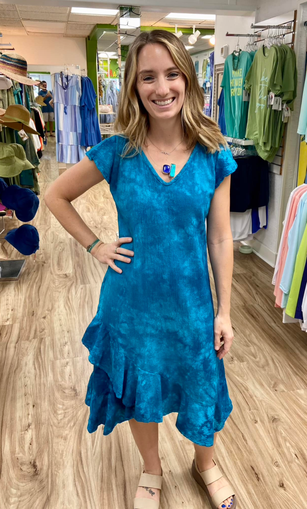 Dunes Tantalo Flutter Dress