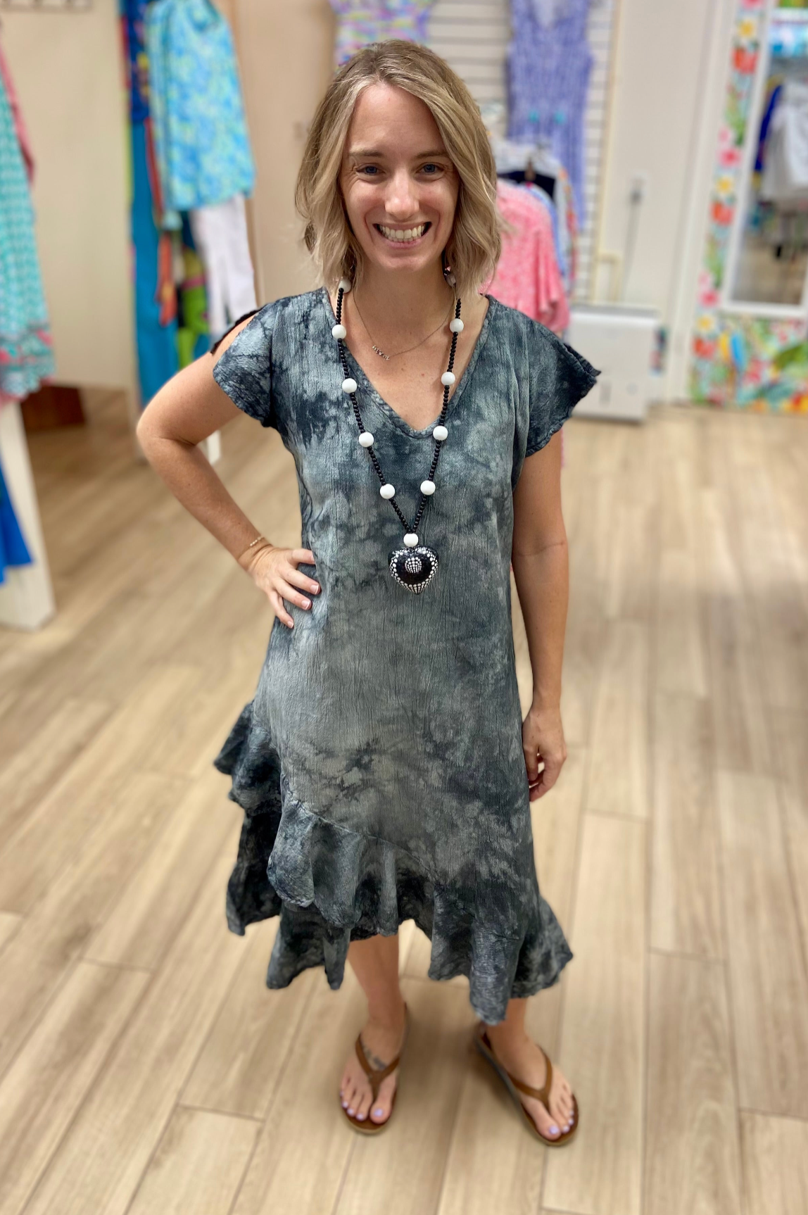 Dunes Tantalo Flutter Dress