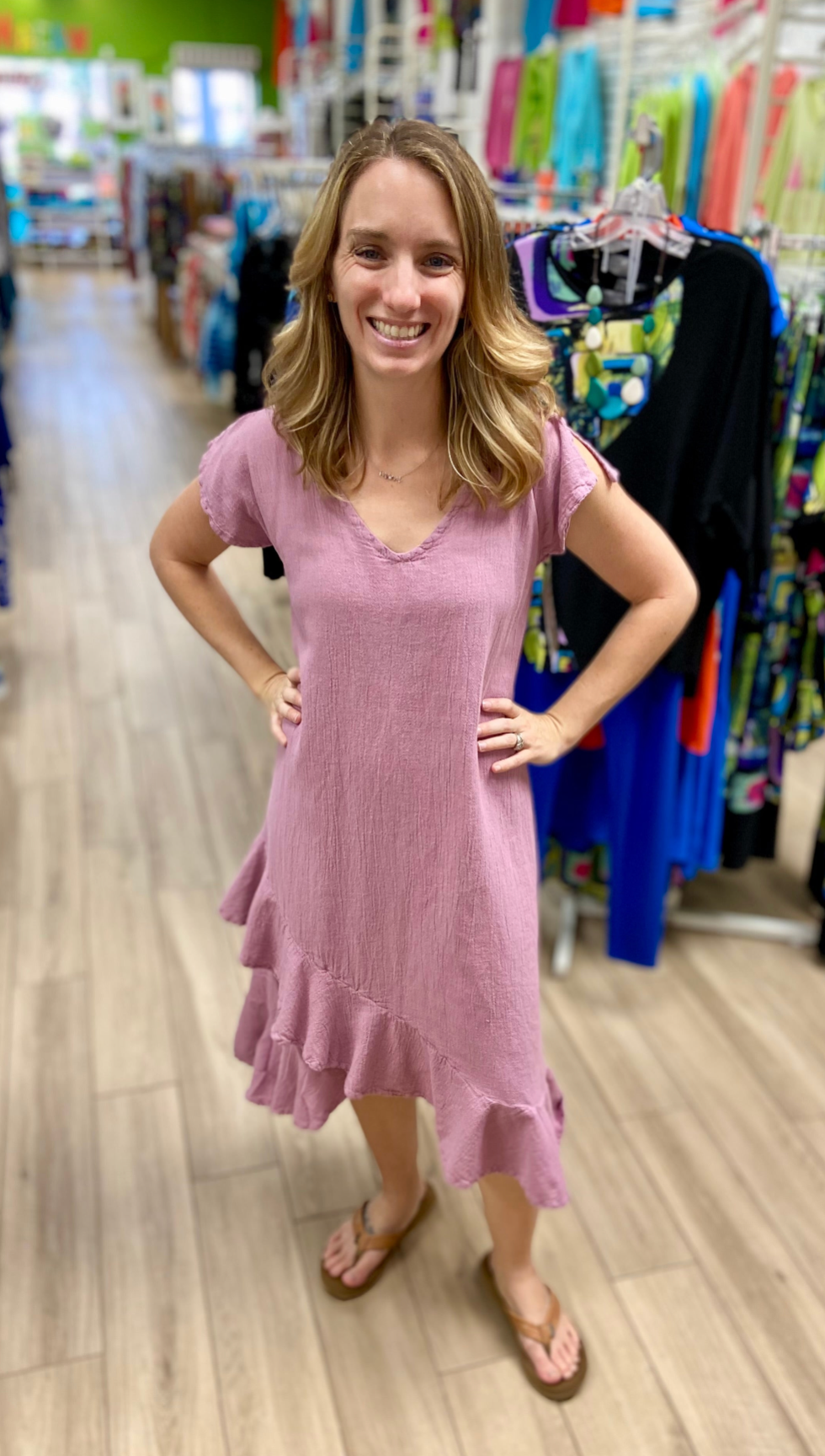 Dunes Tantalo Flutter Dress