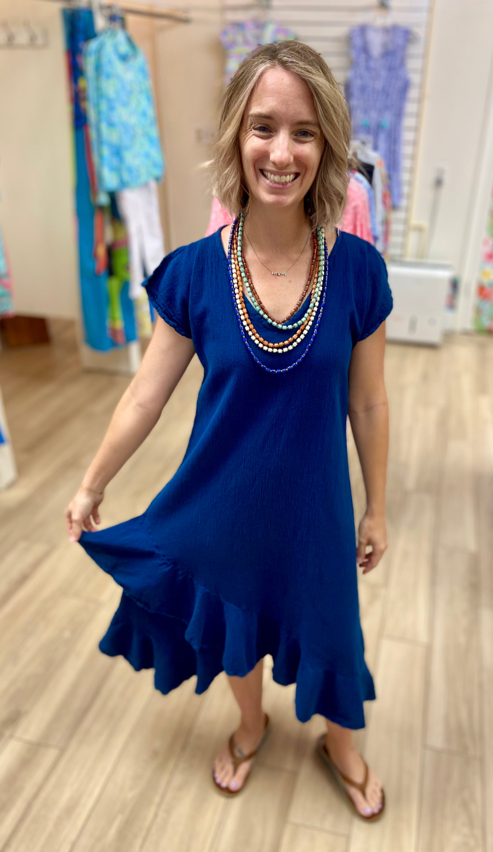 Dunes Tantalo Flutter Dress