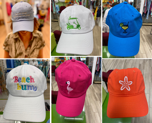 Viv & Lou Baseball Hats