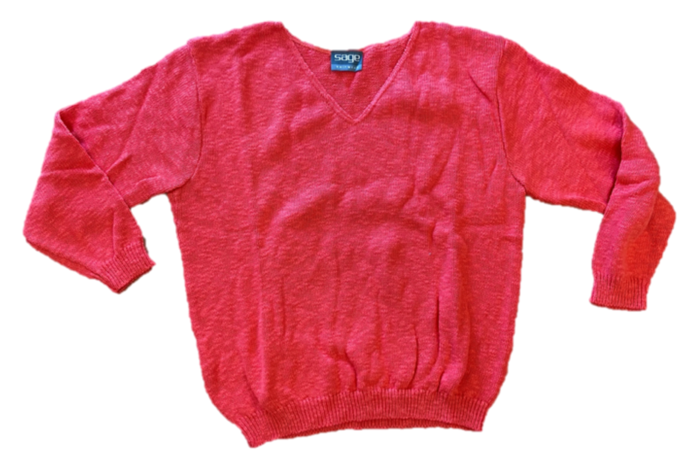 Sage 4000 V-Neck Crop Sweater