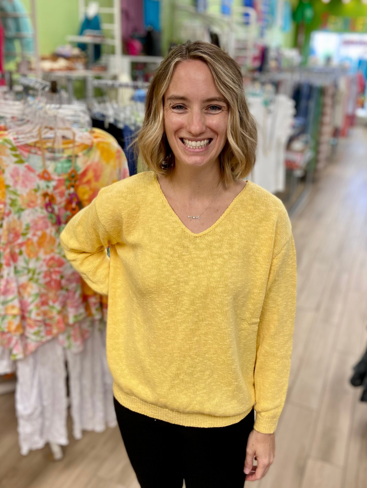 Sage 4000 V-Neck Crop Sweater