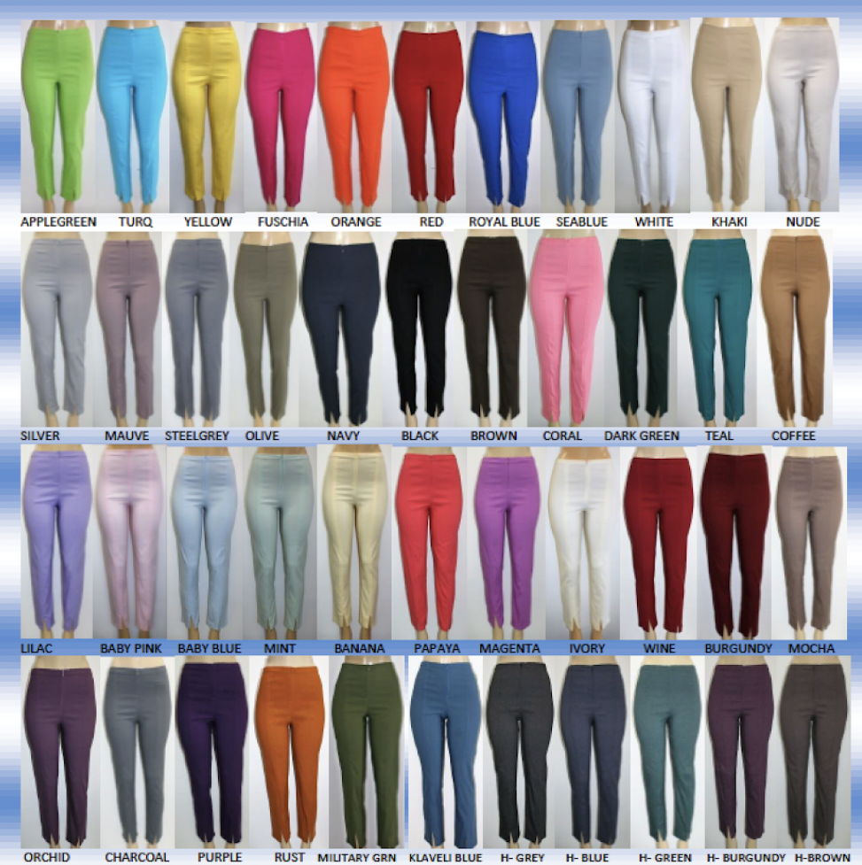 Klaveli Kennedy Slit Back Capri