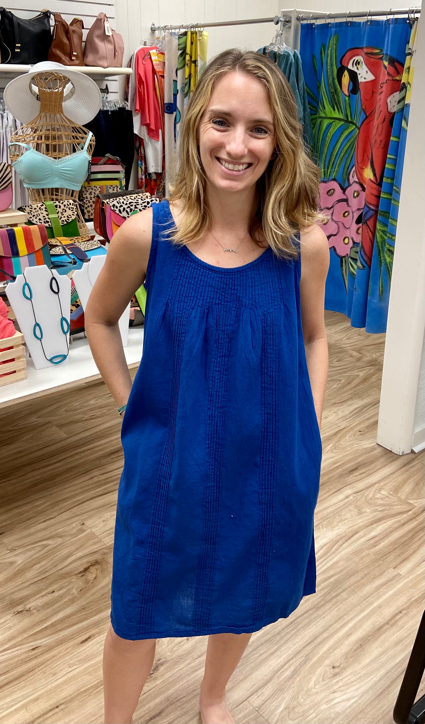 Maya Jones 1202 Pleated Dress