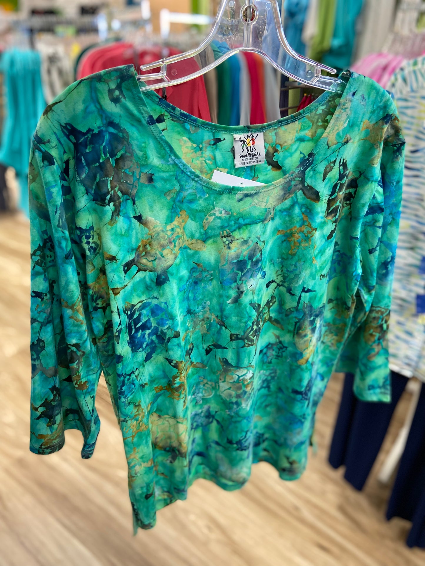 Rum Reggae RR252 3/4 Sleeve Top