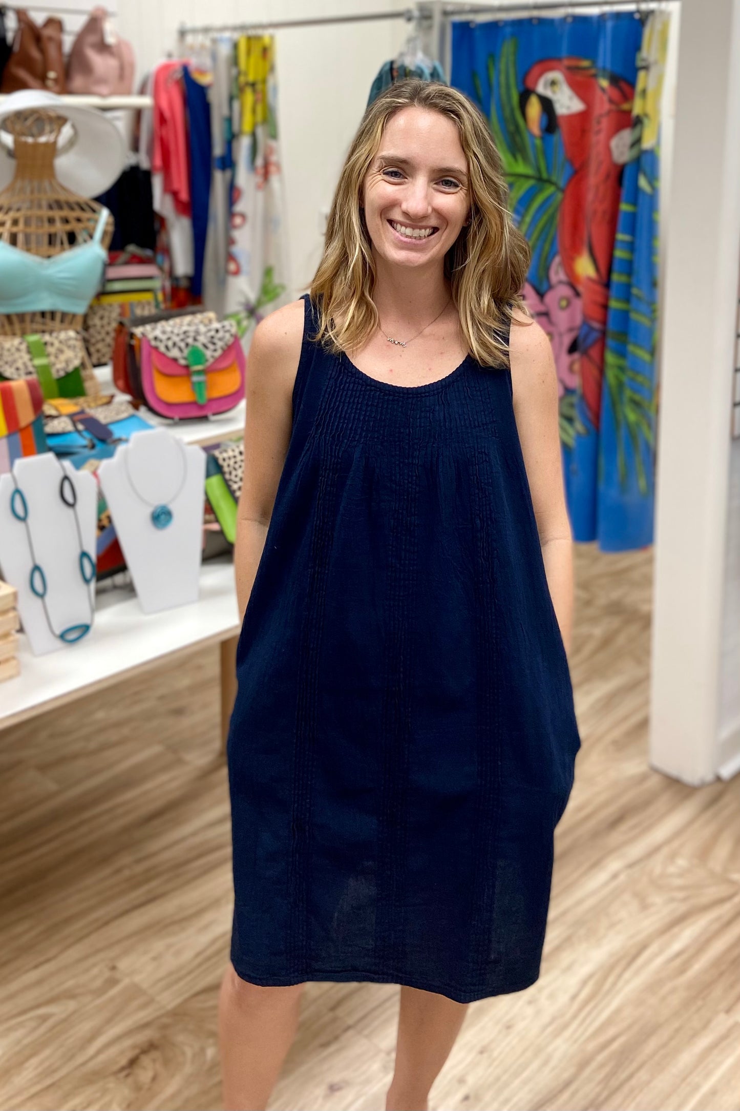 Maya Jones 1202 Pleated Dress