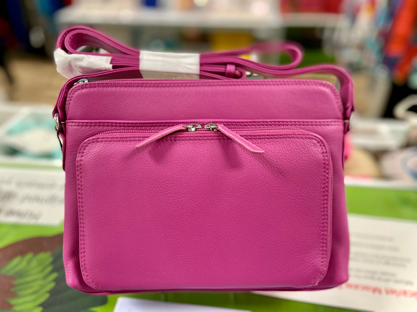 ILI 6333 RFID Leather Organizer Bag