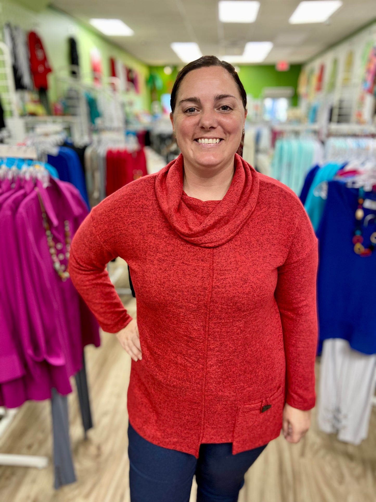 Jess & Jane VP2 Cozy Cowl Top