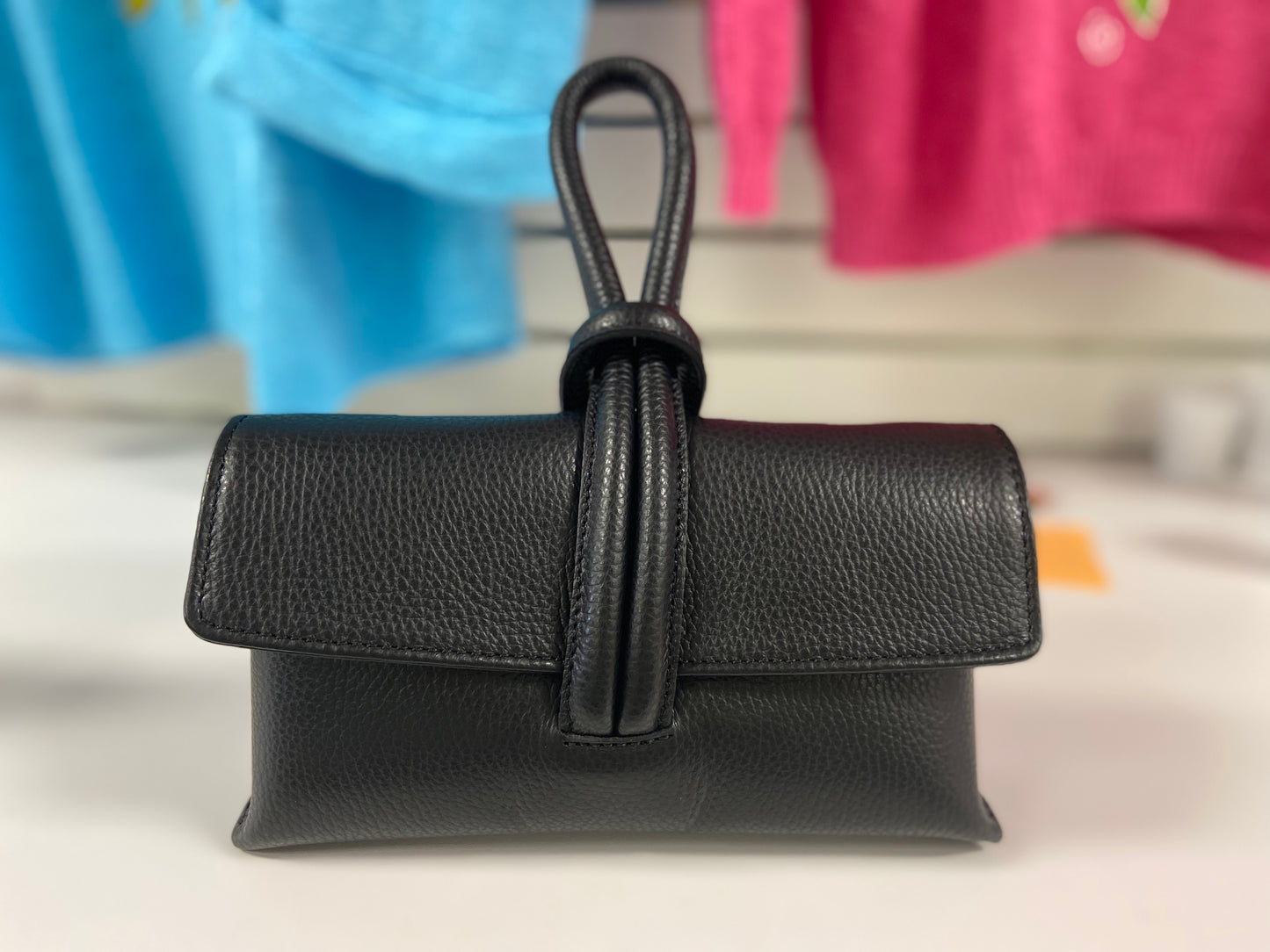 Solo Perche Esti Leather Bag
