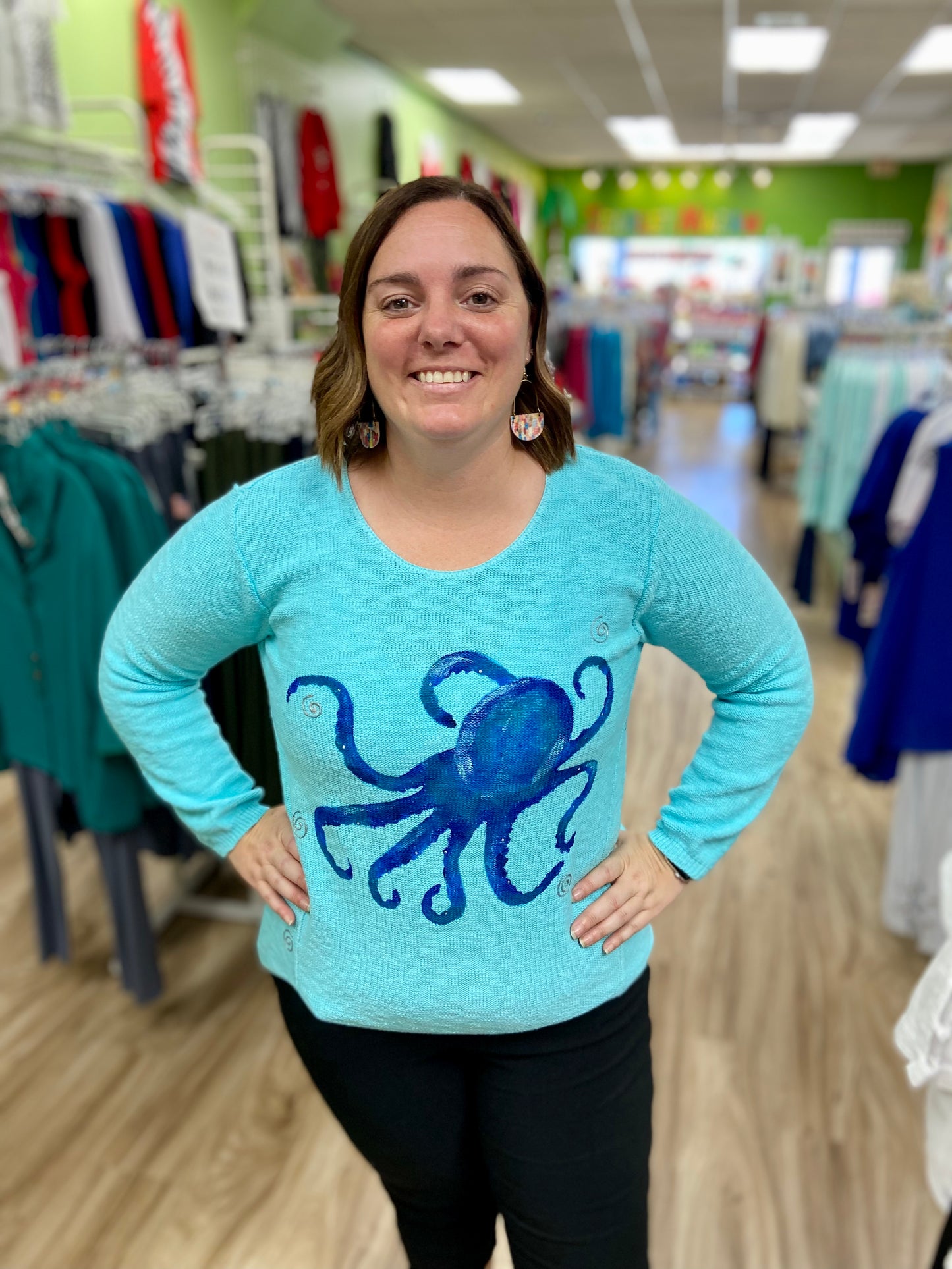 MoMo Sweater - Octopus