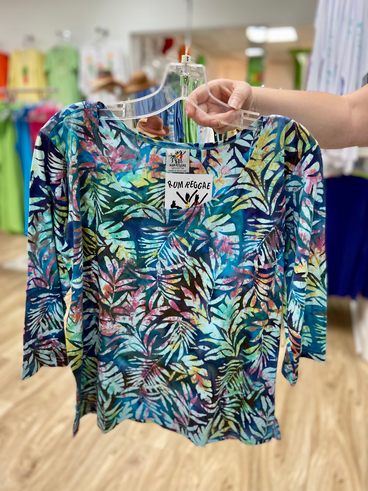Rum Reggae RR252 3/4 Sleeve Top