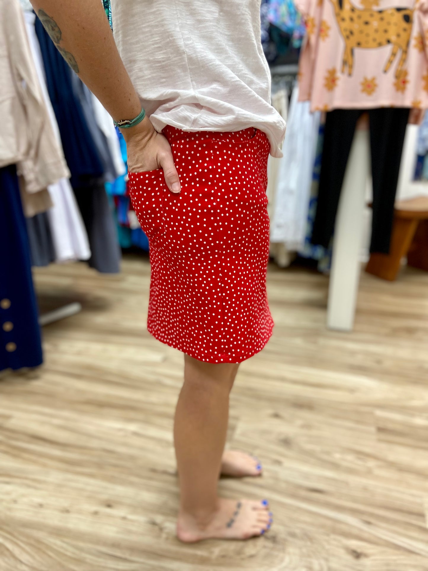Slimsation M23710 Print Skort