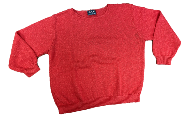 Sage 4100 Crew Neck Crop Sweater
