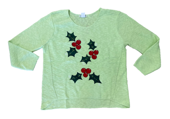 MoMo Sweater - Holly Holiday